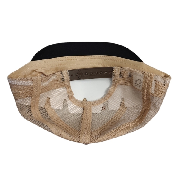 MARSH WEAR Retro Red Fish Fishing Trucker Hat Baseball Cap Orange Brown NWOT - Picture 9 of 11